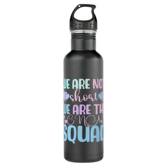 Botella De Agua Personalizar de enfermería: Certificado de enferme (Anverso)