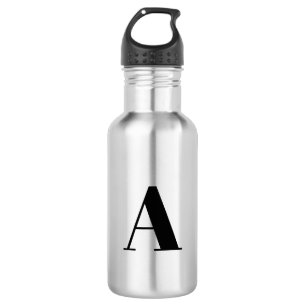 Botella De Agua Personalizar, personalizar letra inicial de alfabe