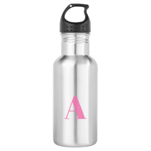 Botella De Agua Personalizar, personalizar letra inicial de alfabe