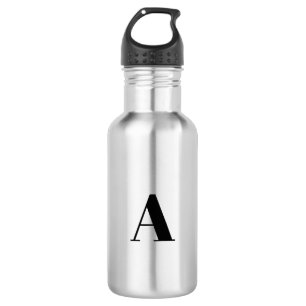 Botella De Agua Personalizar, personalizar letra inicial de alfabe