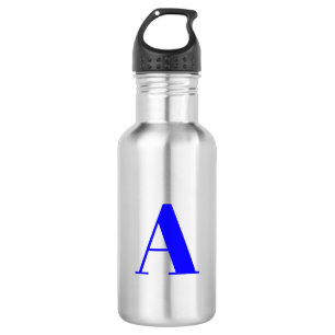 Botella De Agua Personalizar, personalizar letra inicial de alfabe