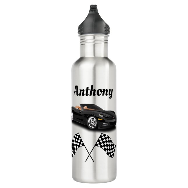 Botella De Agua Personalize Muscle Car Water Bottle (Derecha)