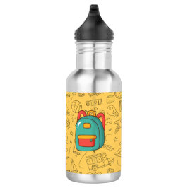 Botella De Agua Personalized Back to School Backpack & Doodles