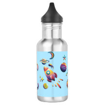 Personalized Colorful Space Planets Back to School