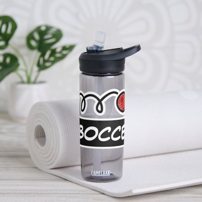 Botella De Agua Personalized custom name bocce ball (Yoga)
