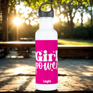 Botella De Agua Personalized Girl Power