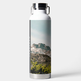 Botella De Agua Personalized Mountain Landscape and adventure