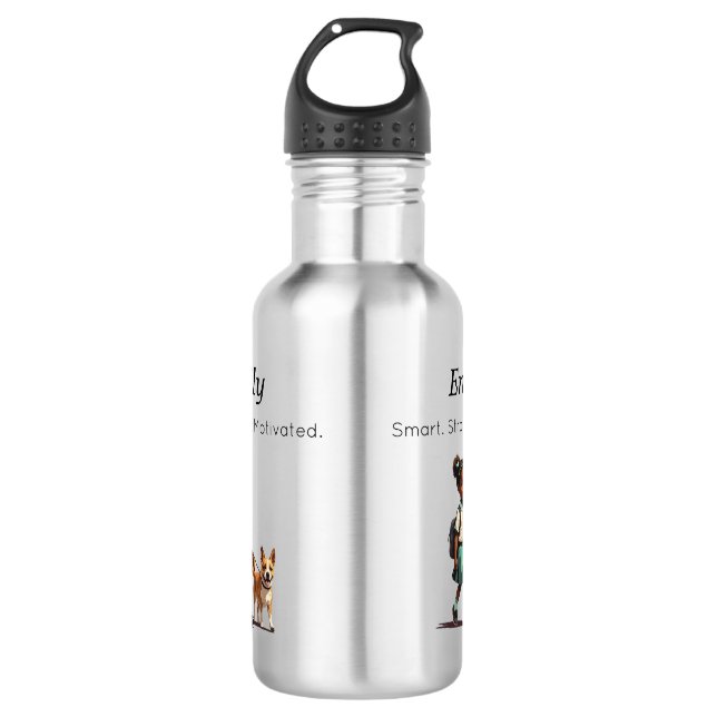 Botella De Agua Personalized School Water Bottle (Anverso)