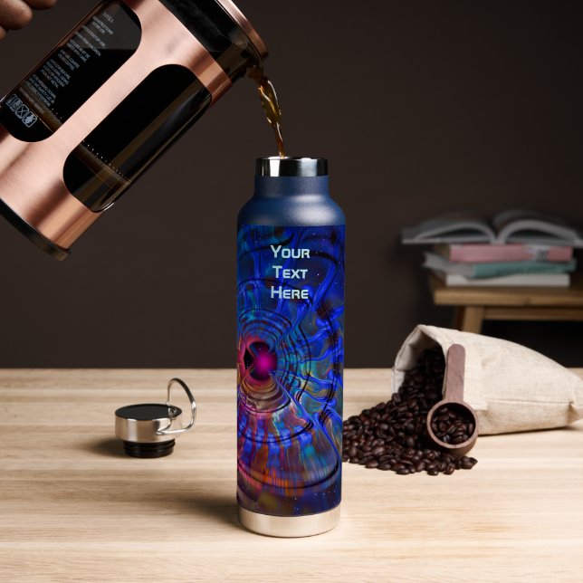 Botella De Agua Perturbación (Café (girado))