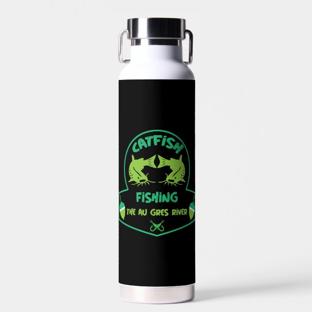 Botella De Agua Pesca de gatos Au Gres (Delantero)