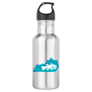 Botella De Agua Pesca de ola de Kentucky