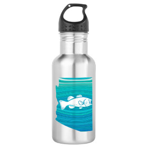 Botella De Agua Pesca de oleada de Arizona