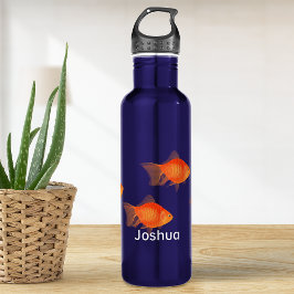Botella De Agua Pescado de oro personalizado