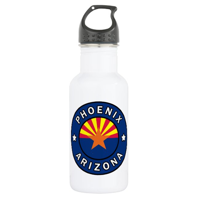 Botella De Agua Phoenix Arizona (Anverso)