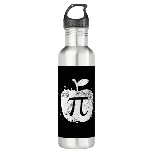 Botella De Agua Pi Apple Pie Funny (Anverso)