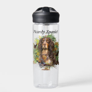 Botella De Agua Picardía Spaniel, temporada de caza