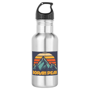 Botella De Agua Pico Borah Retro Turquesa