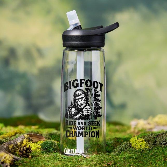 Botella De Agua Pie Grande Sasquatch (Al aire libre (girado))