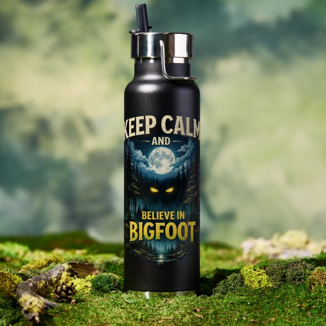 Botella De Agua Pie Grande Sasquatch (Al aire libre (girado))