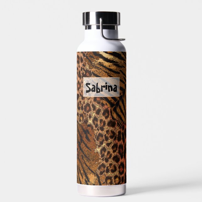 Botella De Agua Piel leopardo (Izquierdo)