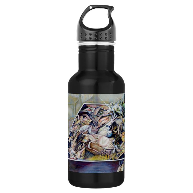 Botella De Agua Piensen fuera de la caja, Singapur (Anverso)