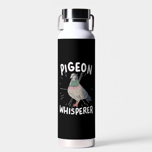 Botella De Agua Pigeon - Pigeon Whisper (Delantero)