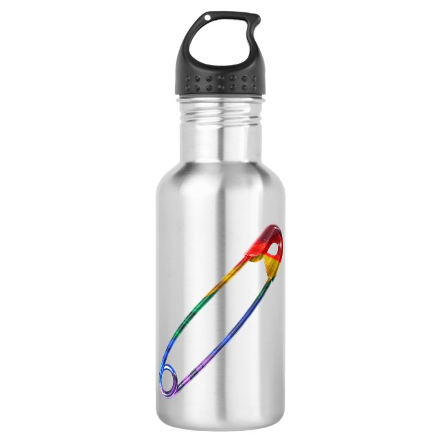 Botella De Agua Pin seguro (Anverso)