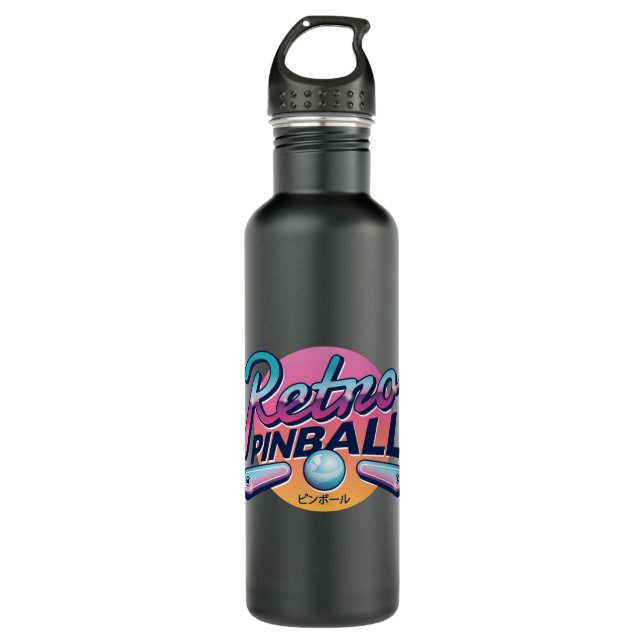 Botella De Agua PINBALL Vintage (Anverso)