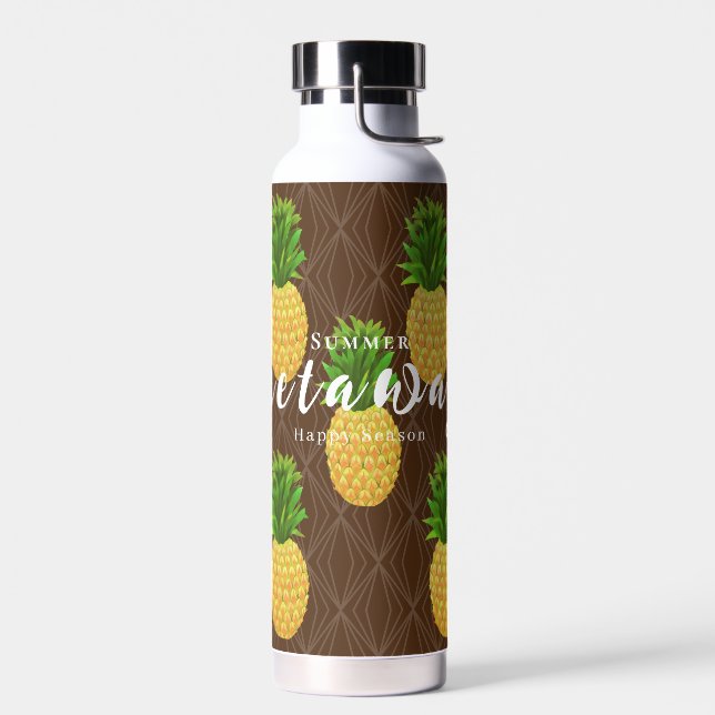 Botella De Agua Pineapple Brown (Izquierdo)
