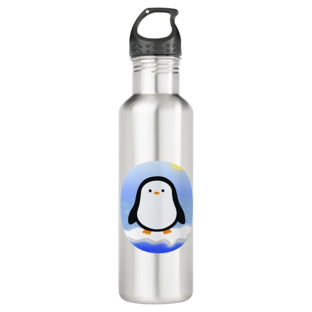 Botella De Agua Pinguin auf Eisscholle (Anverso)
