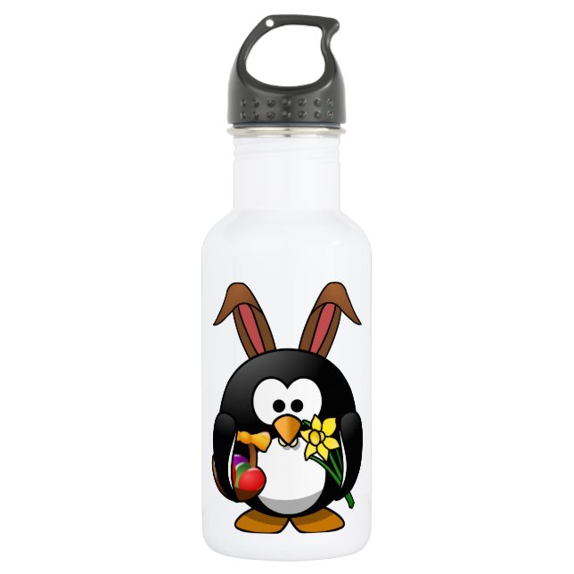 Botella De Agua Pingüino de Pascua (Anverso)