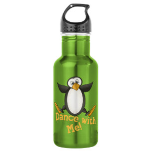Botella De Agua Pingüino del baile