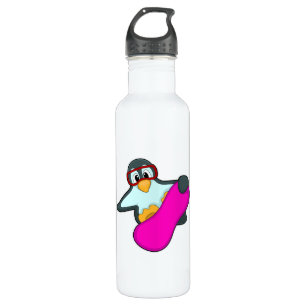 Botella De Agua Pingüino en Snowboard Sports & Ski goggs