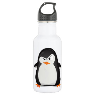 Botella De Agua Pingüino enojado