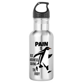 Botella De Agua Pingüino Motivador