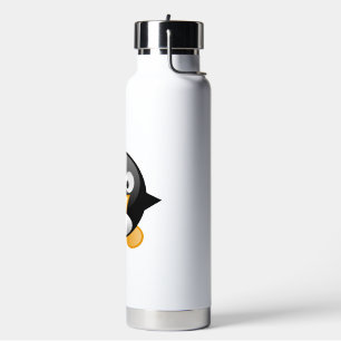 Botella De Agua Pingüino Tux Animal