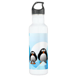 Botella De Agua Pingüinos