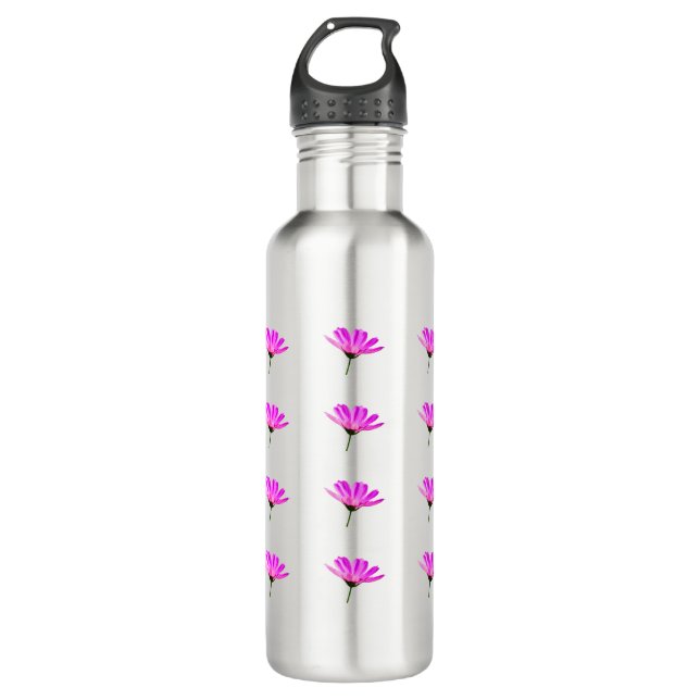 Botella De Agua Pink Daisy (Anverso)