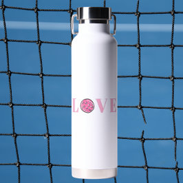 Botella De Agua Pink Pickleball Pink Love