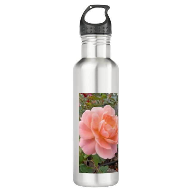 Botella De Agua Pink Rose Water Bottle (Anverso)
