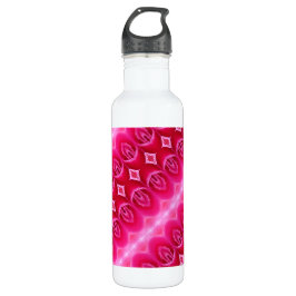 Botella De Agua Pinkey Rosa Ikat Zen