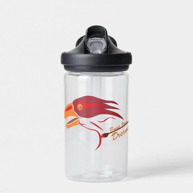 Botella De Agua Pintar tus sueños (Delante)