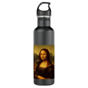 Botella De Agua Pintura Bella Artes Leonardo Da Vinci Mona Lisa