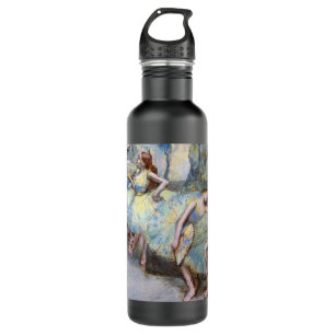 Botella De Agua Pintura de bailarinas de arte Degas Ballet