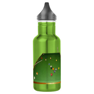 Botella De Agua Pintura De Baloncesto Con Bolas Y Cubos,