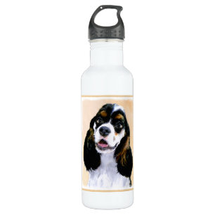 Botella De Agua Pintura de Cocker Spaniel (Parti) - Arte Perro Ori