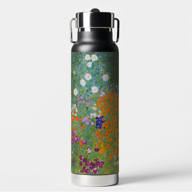 Botella De Agua Pintura famosa de Gustav Klimt (Frente)