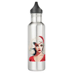 Botella De Agua Pinza inspirada en la Barbie