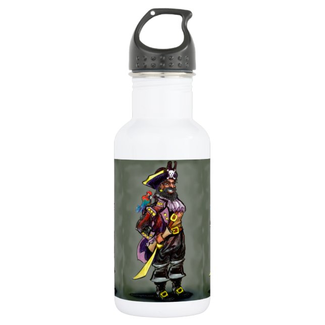 Botella De Agua Pirata (Anverso)