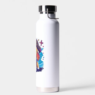 Botella De Agua Pirata de perro de Golden Retriever